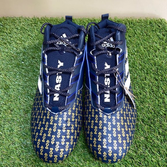 Adidas Georgia Tech 404 Yellow Jackets Team Issue PE Football Cleats Mens 14 NEW main image 9